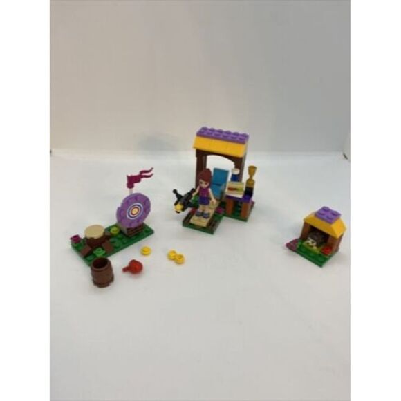 LEGO Friends Adventure Camp Archery 41120 - Complete NO INSTRUCTIONS - Picture 1 of 8